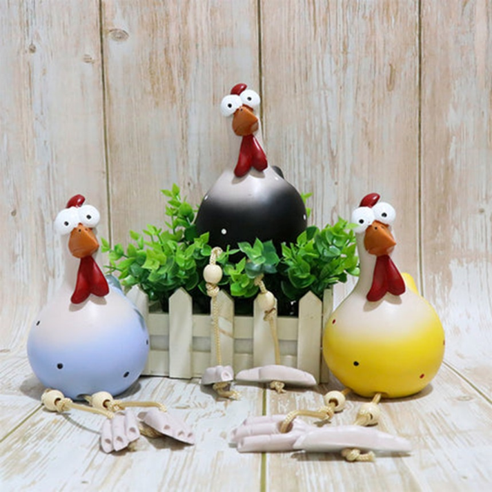 Décorations de poules amusantes pour votre jardin