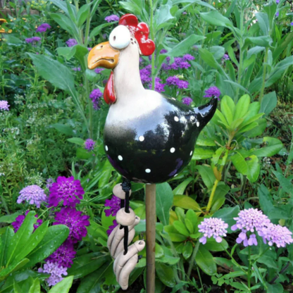 Décorations de poules amusantes pour votre jardin