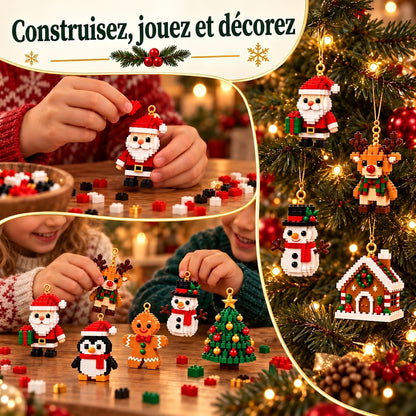 Projet de Construction de Noël – Construisez chaque jour une nouvelle figurine de Noël jusqu’à Noël 🎄