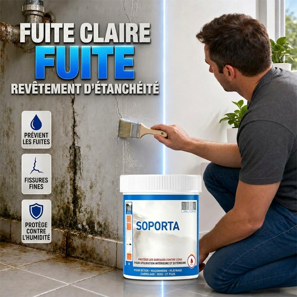Mastic Imperméable pour Diverses Surfaces – Transparent, Résistant aux Intempéries et Facile à Appliquer