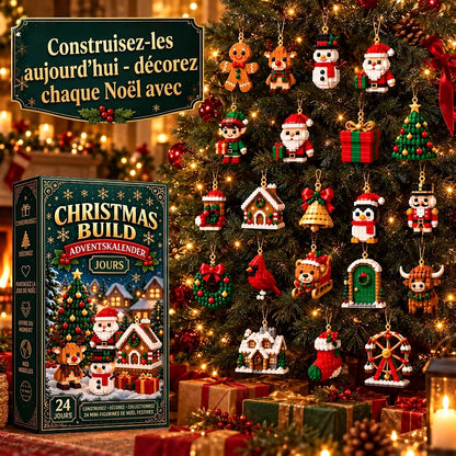 Projet de Construction de Noël – Construisez chaque jour une nouvelle figurine de Noël jusqu’à Noël 🎄