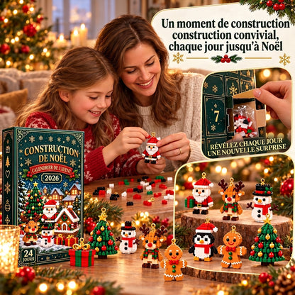 Projet de Construction de Noël – Construisez chaque jour une nouvelle figurine de Noël jusqu’à Noël 🎄
