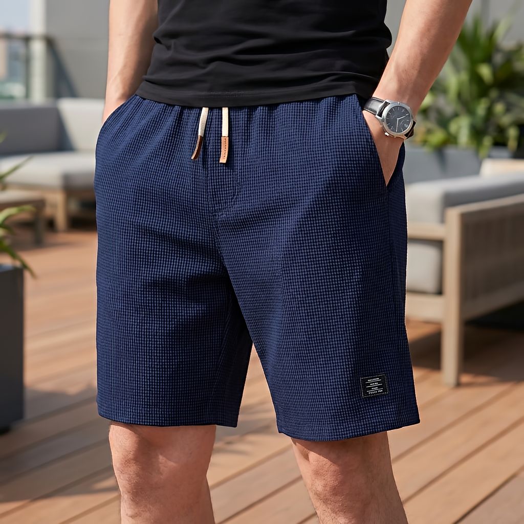 Short pour homme | Short d’été confortable avec taille élastique