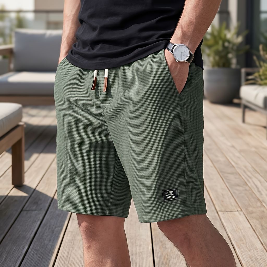 Short pour homme | Short d’été confortable avec taille élastique