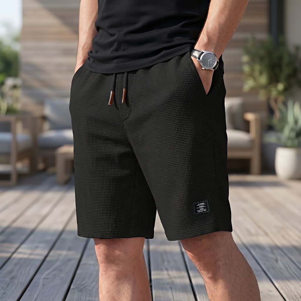 Short pour homme | Short d’été confortable avec taille élastique
