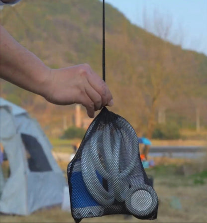 Pompe à eau portable : kit avec tuyau et pulvérisateur