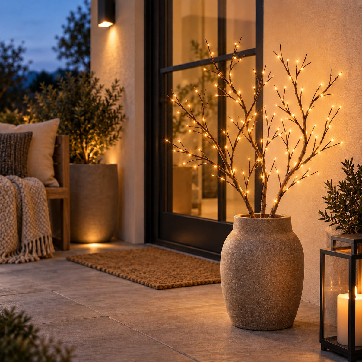 Branches LED à piles
