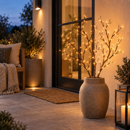 Branches LED à piles