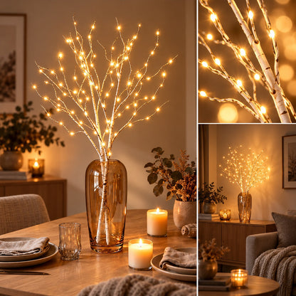 Branches LED à piles