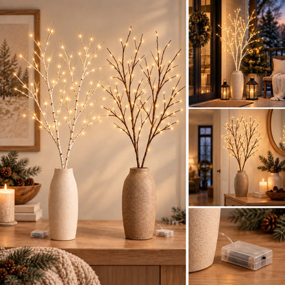 Branches LED à piles