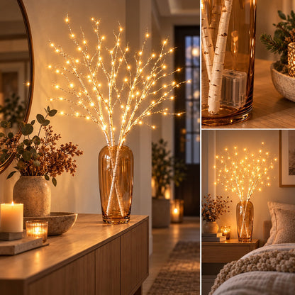 Branches LED à piles