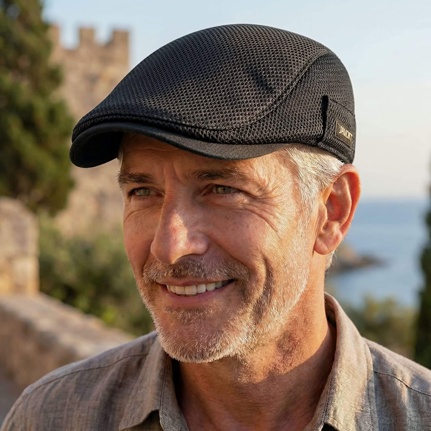 MeshCap | Casquette plate décontractée pour homme