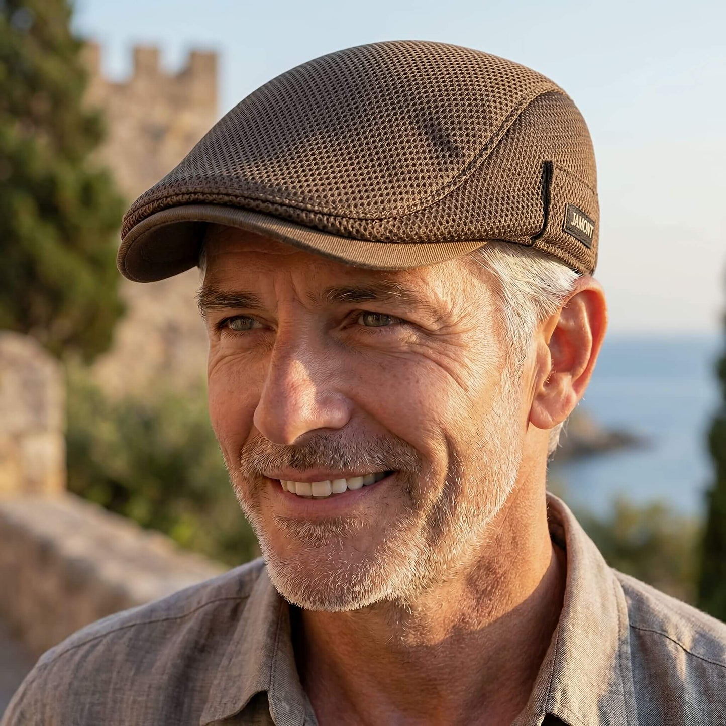 MeshCap | Casquette plate décontractée pour homme