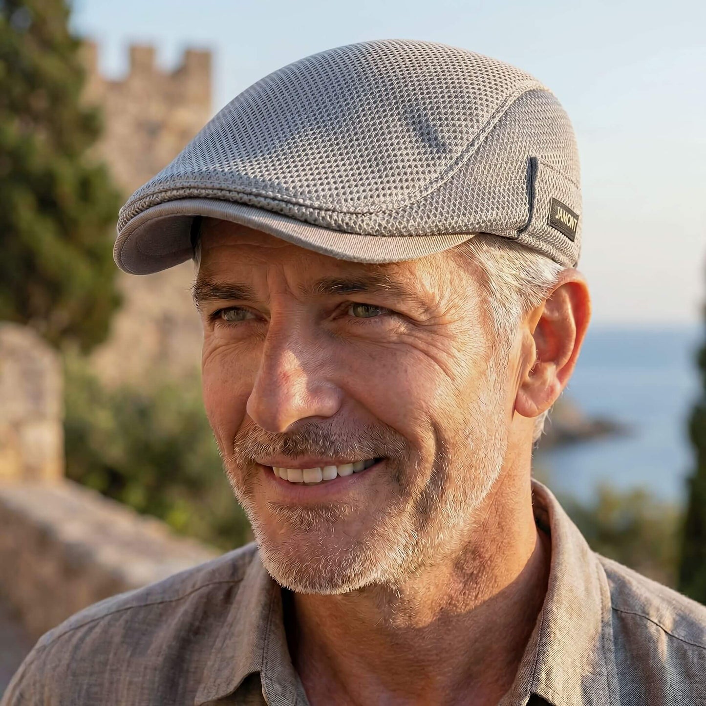 MeshCap | Casquette plate décontractée pour homme