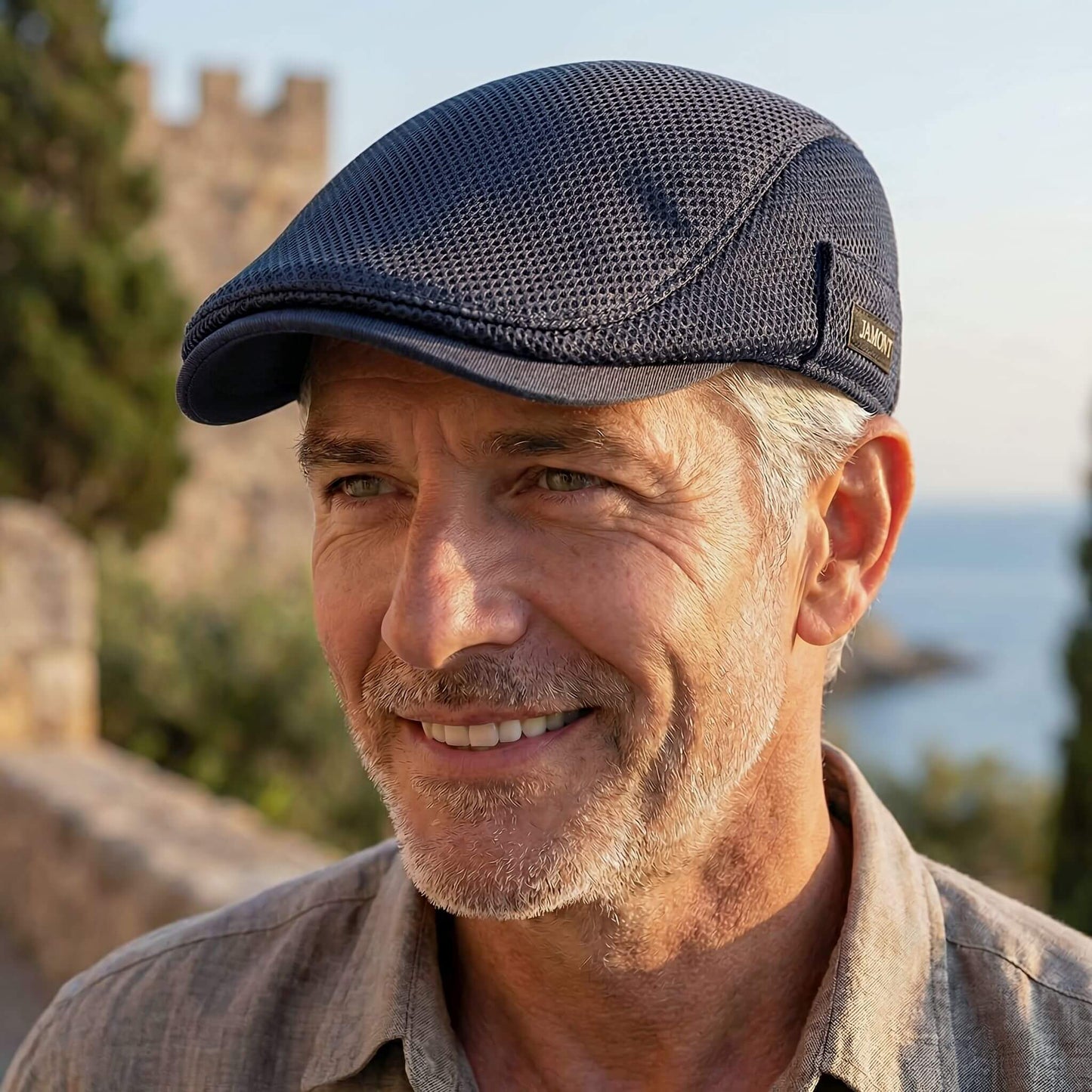 MeshCap | Casquette plate décontractée pour homme