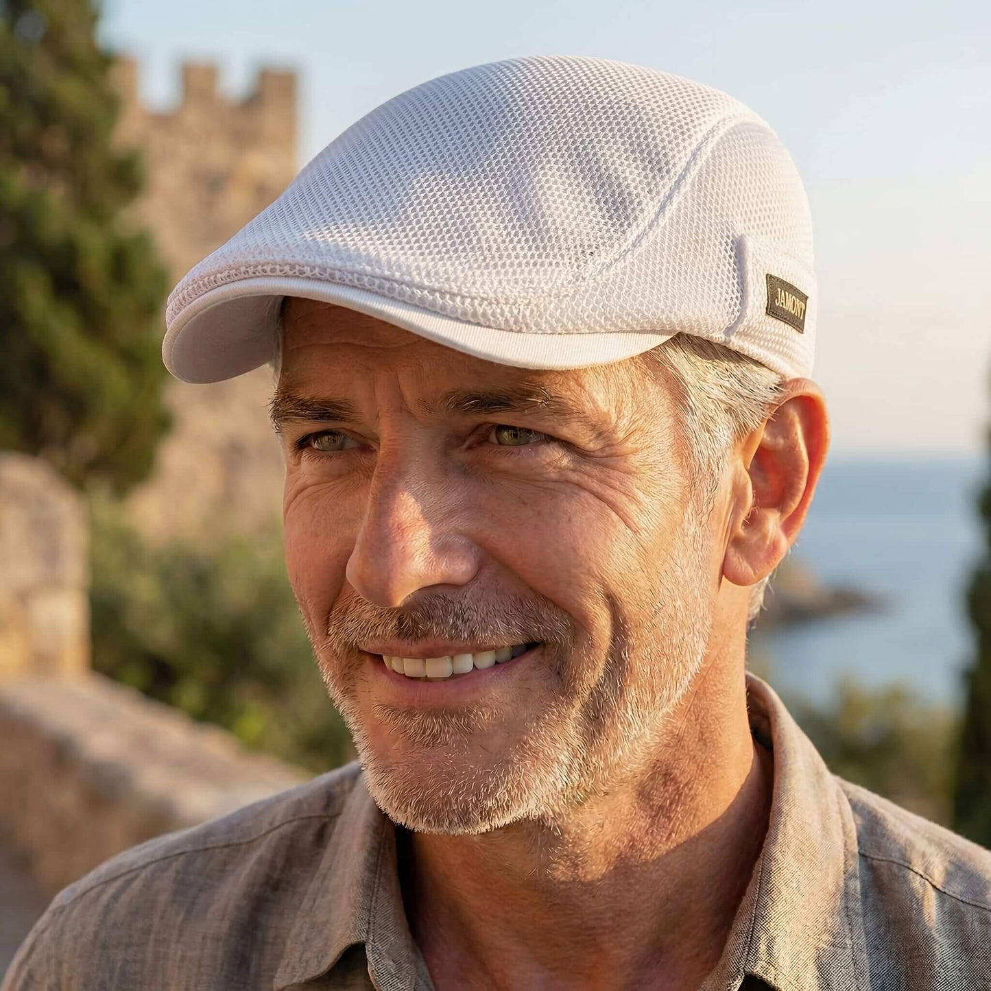 MeshCap | Casquette plate décontractée pour homme