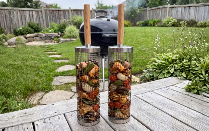 Panier grill rotatif