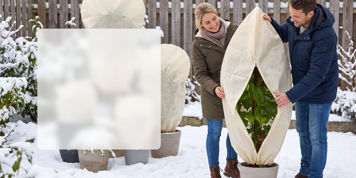 Protection des plantes contre la pluie et le gel