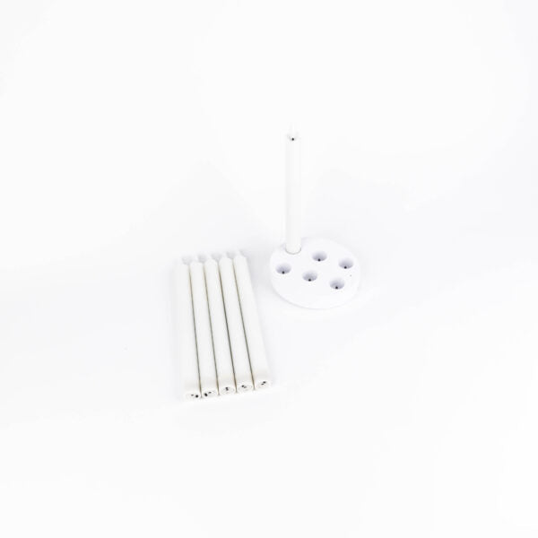 Bougies en cire rechargeables
