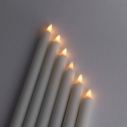 Bougies en cire rechargeables