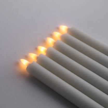Bougies en cire rechargeables