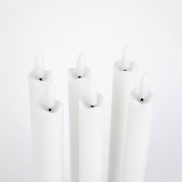 Bougies en cire rechargeables