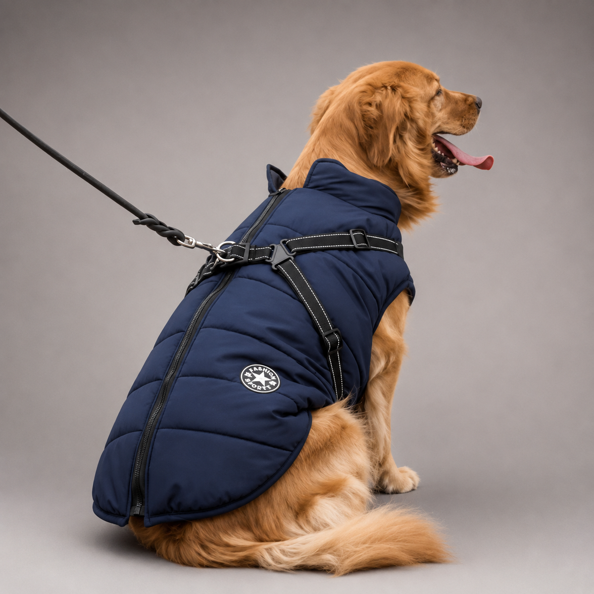 Petstar™ – Manteau d’hiver imperméable avec harnais intégré