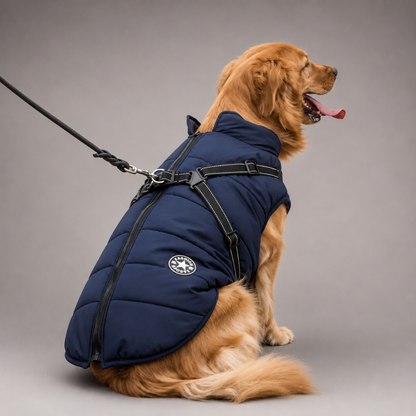 Petstar™ – Manteau d’hiver imperméable avec harnais intégré