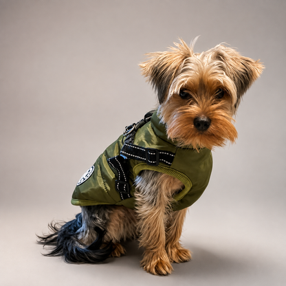 Petstar™ – Manteau d’hiver imperméable avec harnais intégré