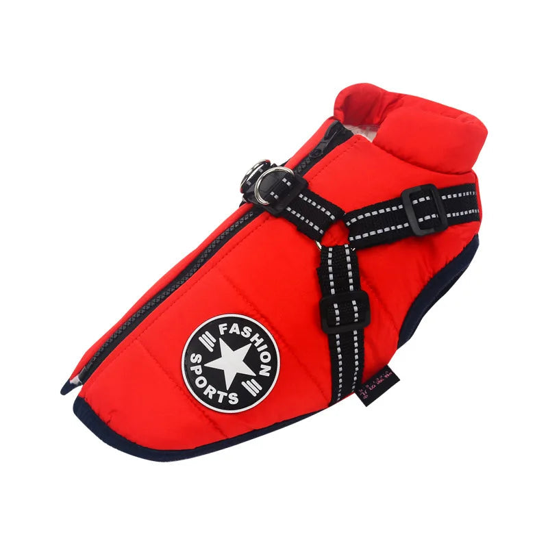 Petstar™ – Manteau d’hiver imperméable avec harnais intégré