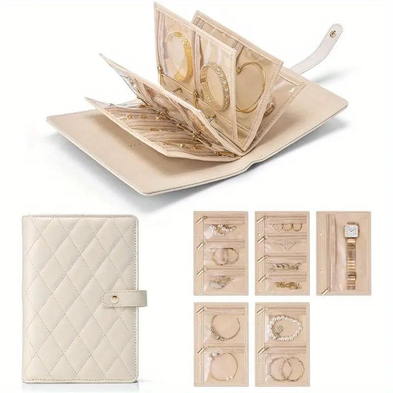 TravelLuxe – Boîte de rangement pour bijoux au quotidien et en voyage