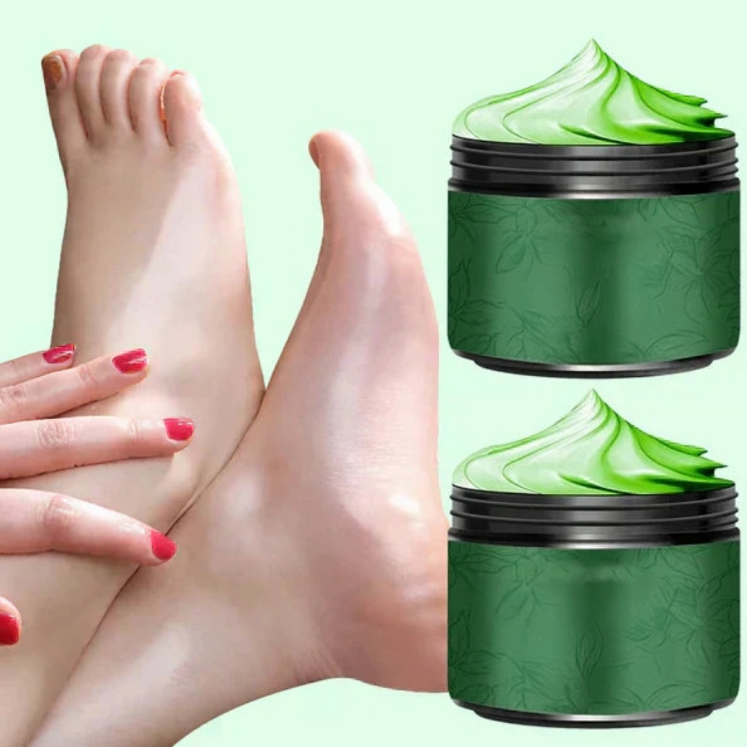 Crème hydratante pour les pieds à l'huile de tea tree et à l'Aloe Vera