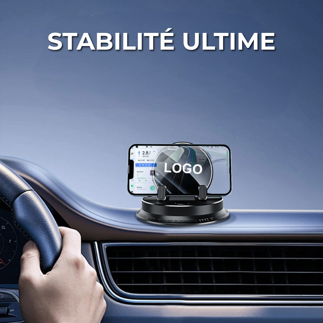 Support de téléphone pour voiture de luxe avec logo