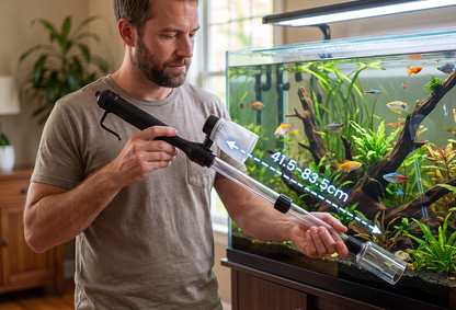 Nettoyeur électrique de gravier pour aquarium