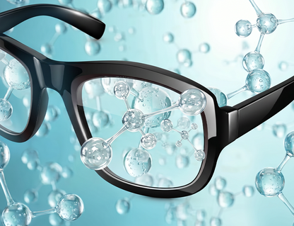 Spray réparateur pour rayures sur verres de lunettes