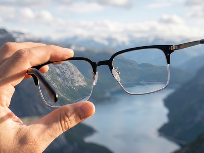 Spray réparateur pour rayures sur verres de lunettes