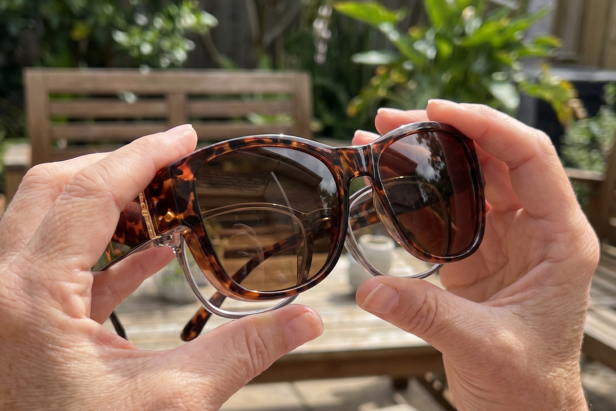 Lunettes de soleil polarisées à enfiler sans couture
