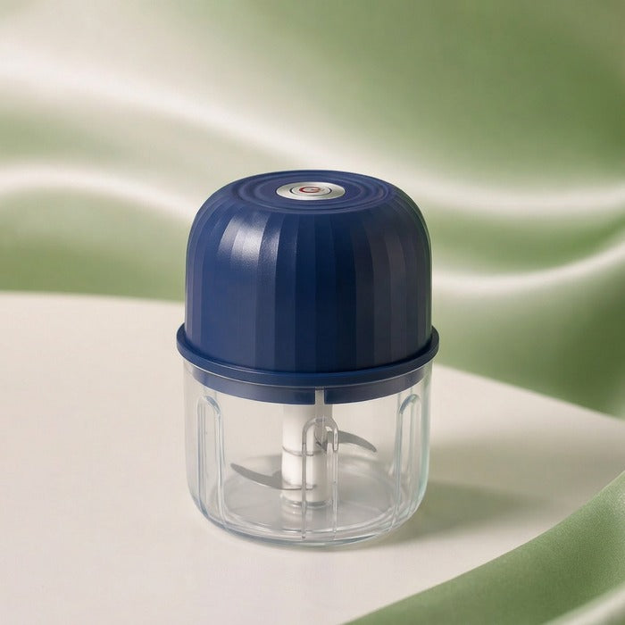 PrepPod – Mini-hachoir sans fil pour l’ail, les oignons et les herbes en quelques secondes