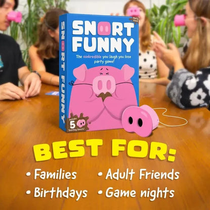 Pigsniff – Le jeu où rire est interdit