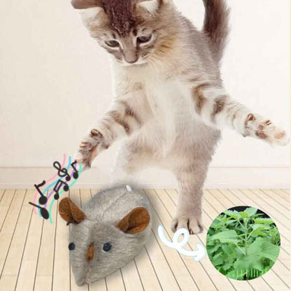 Jouet interactif réaliste pour chat