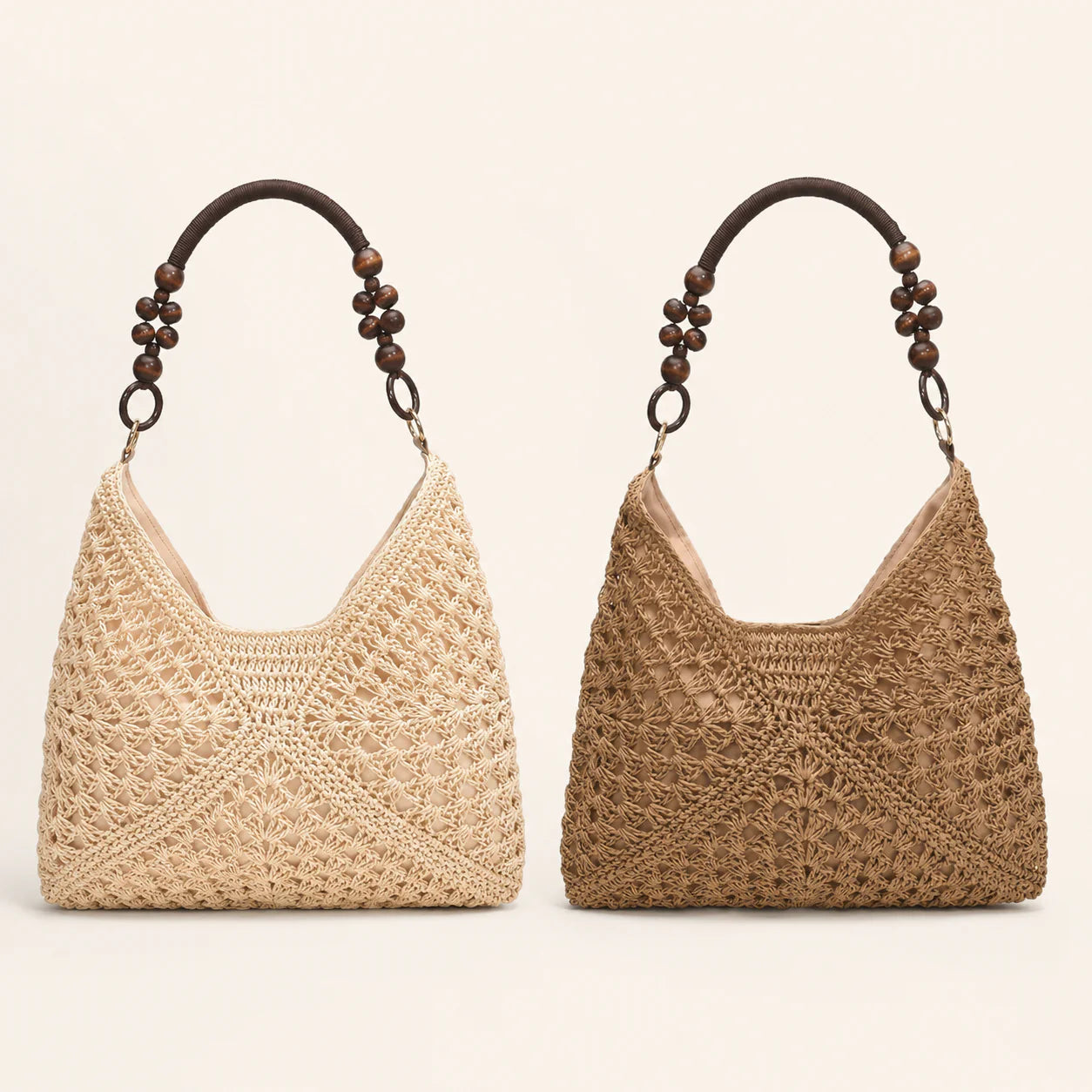 Sac cabas tissé bohème classique