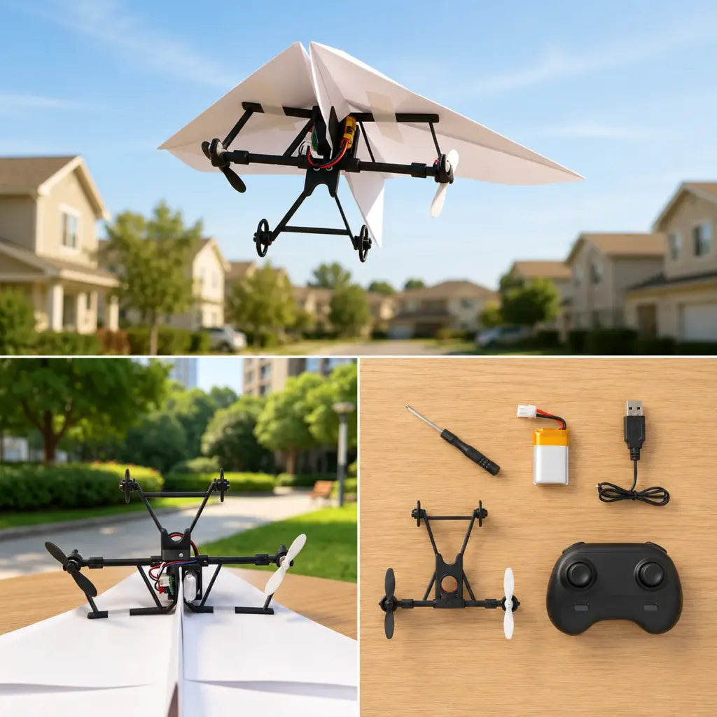 DIY Avion : transformez vos avions en papier en machines radiocommandées !