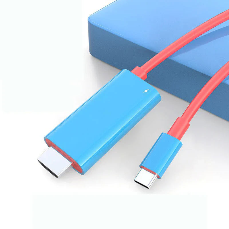Câble adaptateur USB-C vers HDMI – Diffusez, jouez et rechargez en même temps – Pour Switch, mobile et tablette
