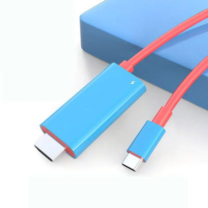 Câble adaptateur USB-C vers HDMI – Diffusez, jouez et rechargez en même temps – Pour Switch, mobile et tablette