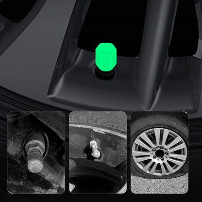Bouchons de valve lumineux pour les cyclistes nocturnes