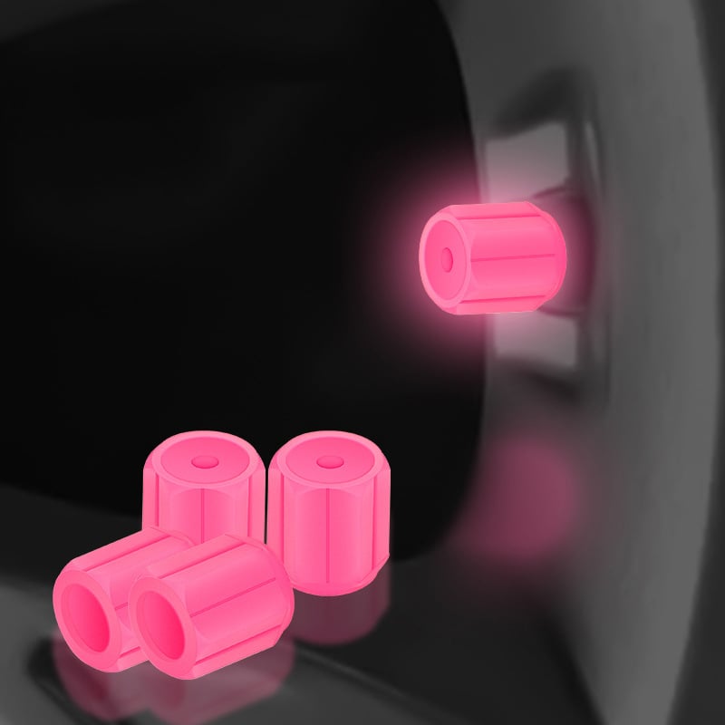 Bouchons de valve lumineux pour les cyclistes nocturnes