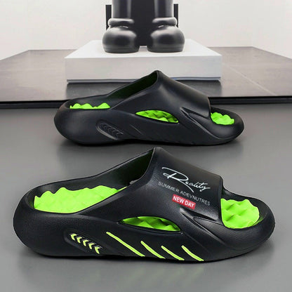 Sandales pour homme avec semelle plateforme et amorti épais