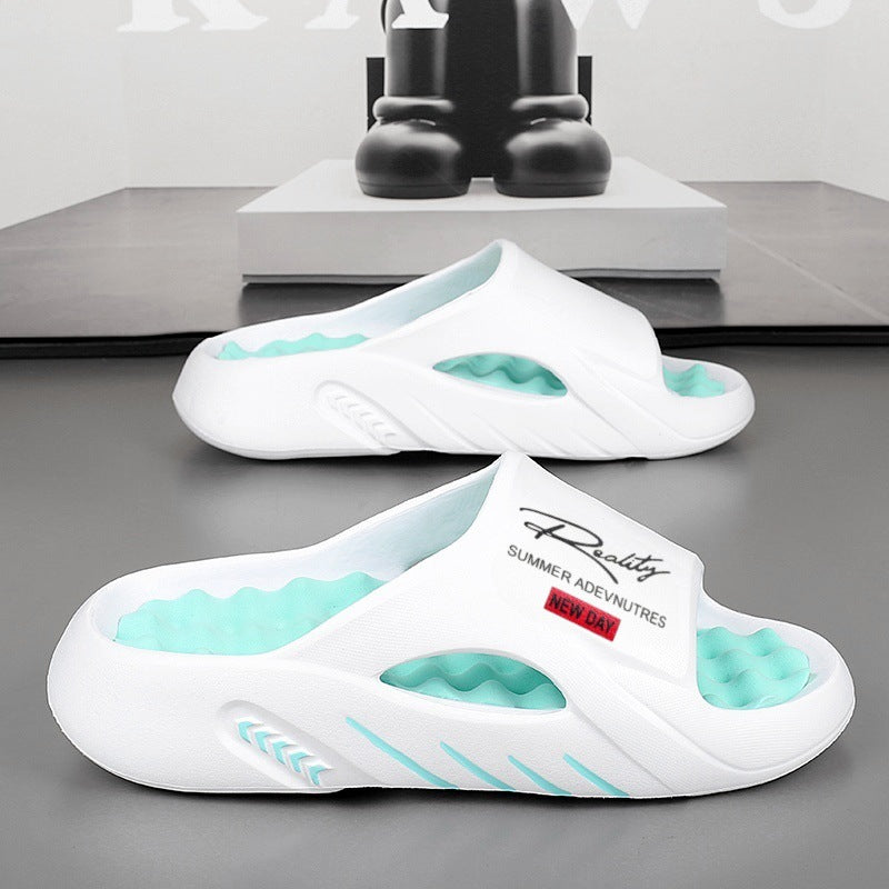 Sandales pour homme avec semelle plateforme et amorti épais