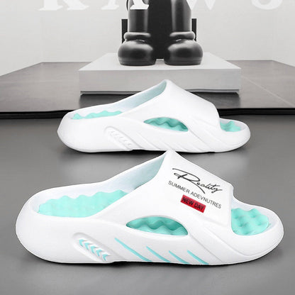 Sandales pour homme avec semelle plateforme et amorti épais