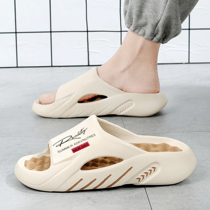 Sandales pour homme avec semelle plateforme et amorti épais